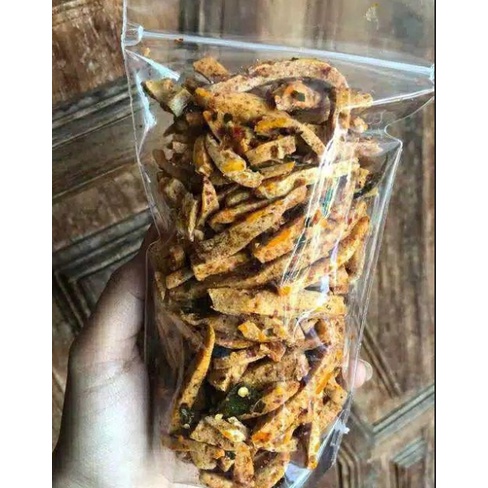 Basreng Stick 50-100 Gram Original dan Pedas Daun Jeruk-100 gr Pedas
