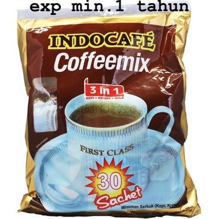 

[PRODUK QL0Y9] INDOCAFE COFFEEMIX (30 SACHET X 20 GRAM) / INDOCAFE COFFEMIX 3IN1 P9C