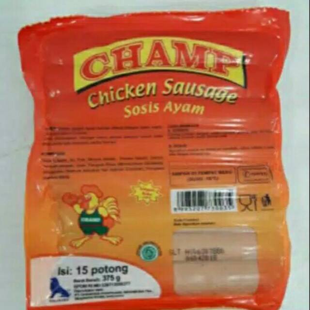 

Sosis champ 375gr