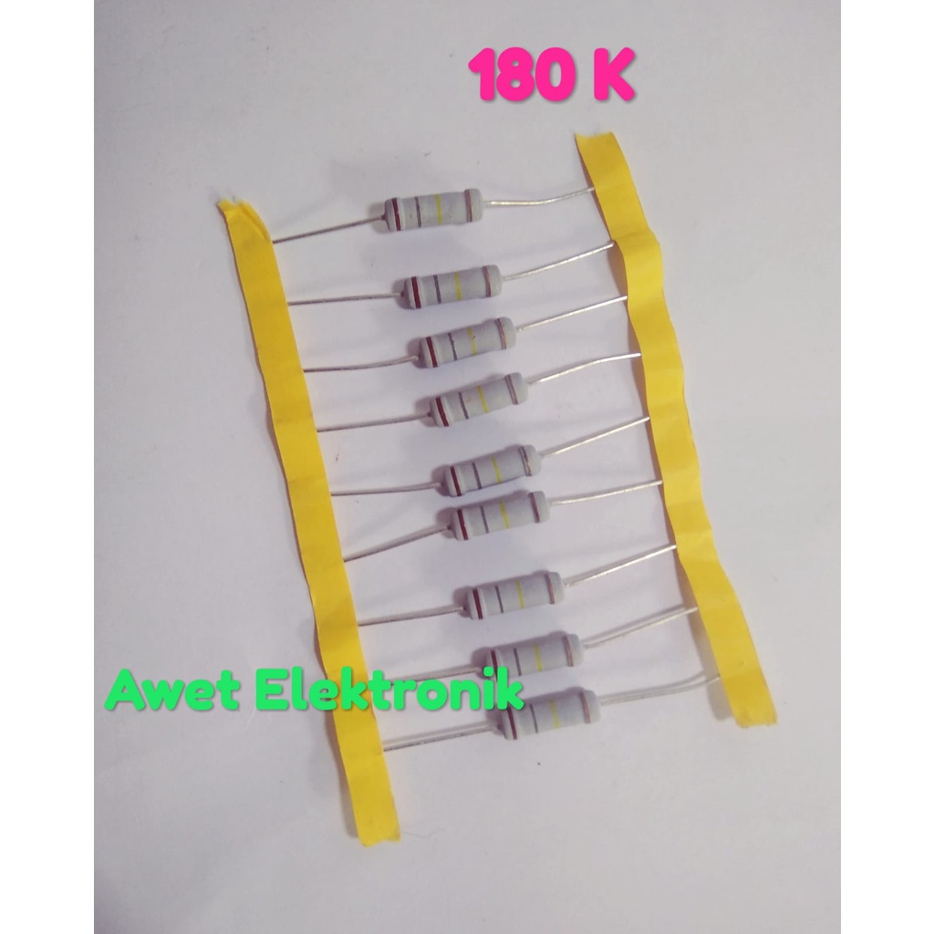 resistor 180k ohm 2 watt resistor 180k 2w resistor 180K 2W