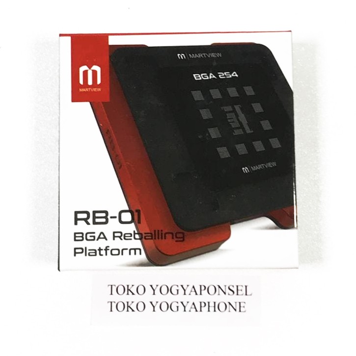 Martview RB-01 Reballing Stencil Plat Cetak Bga eMMc