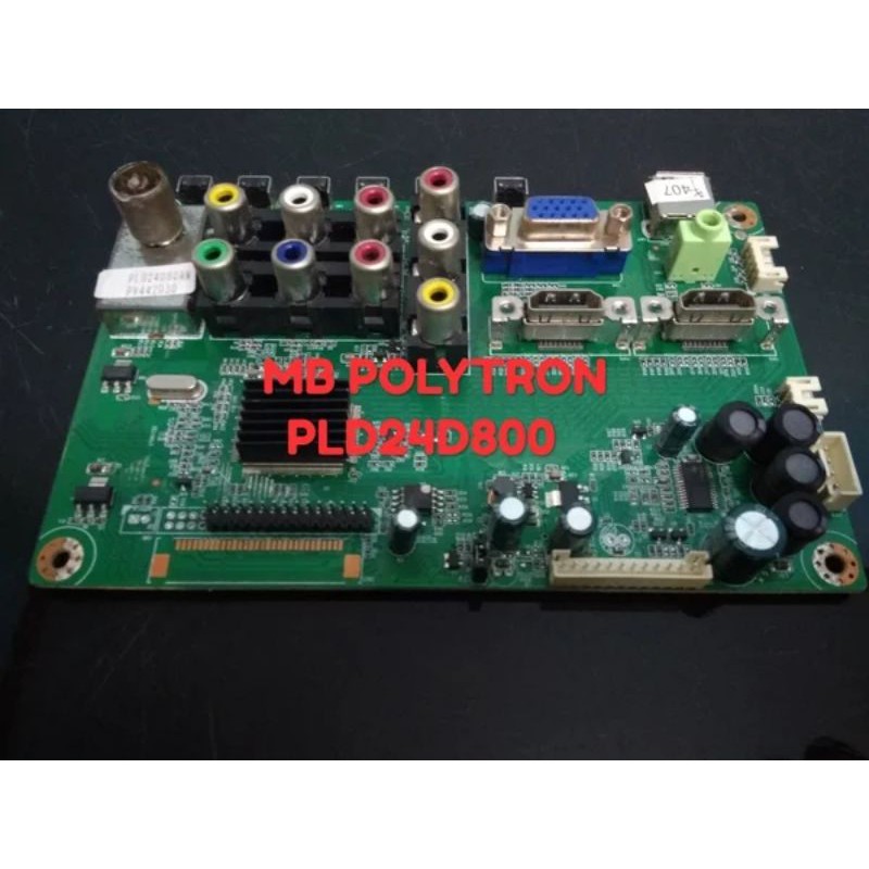 MAINBOARD TV POLYTRON PLD24D800W ORIGINAL NORMAL TESTED