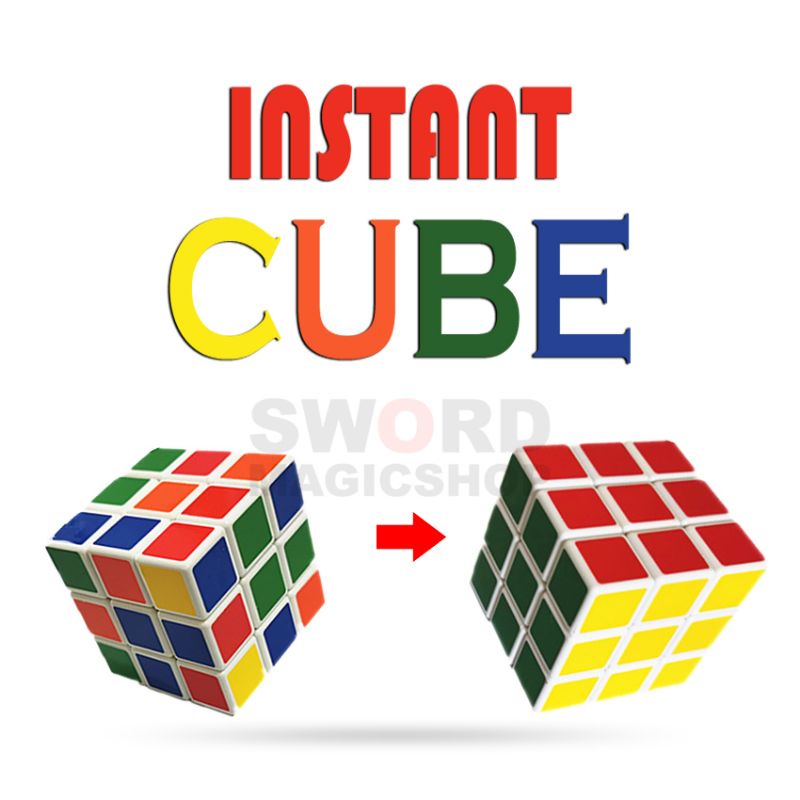 Alat Sulap Instant Cube - Sulap Rubik - Cube Magic - Toko Sulap - Sword Magic Shop