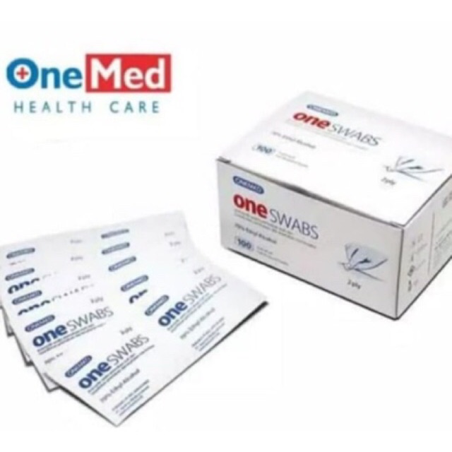 Alcohol swabs alkohol swab steril kapas alkohol OneMed Tissue Alkohol One Med