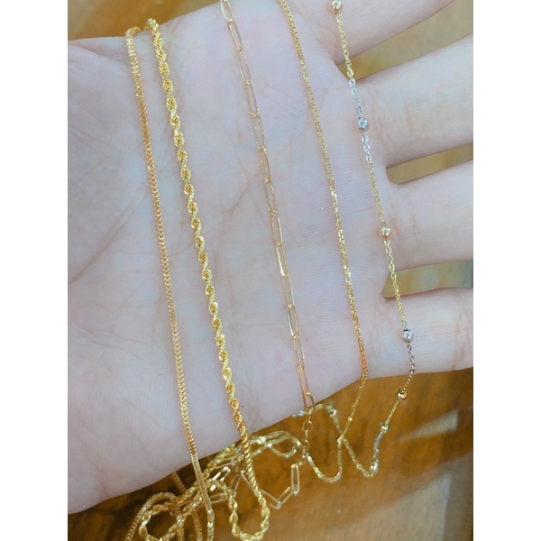 kalung italy santa, milano, jedar, paperclip, tambang kdr 420