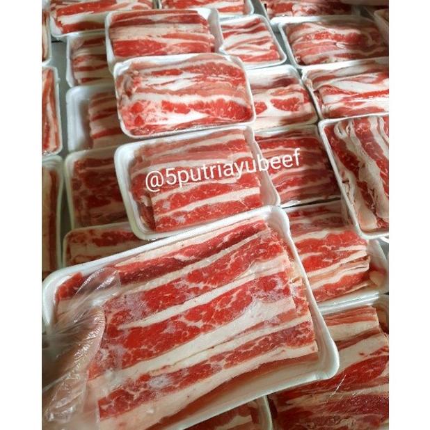 

Us Slice Beef Shortplate Daging Sapi Slice Sliced Beef Kualitas Winutoko