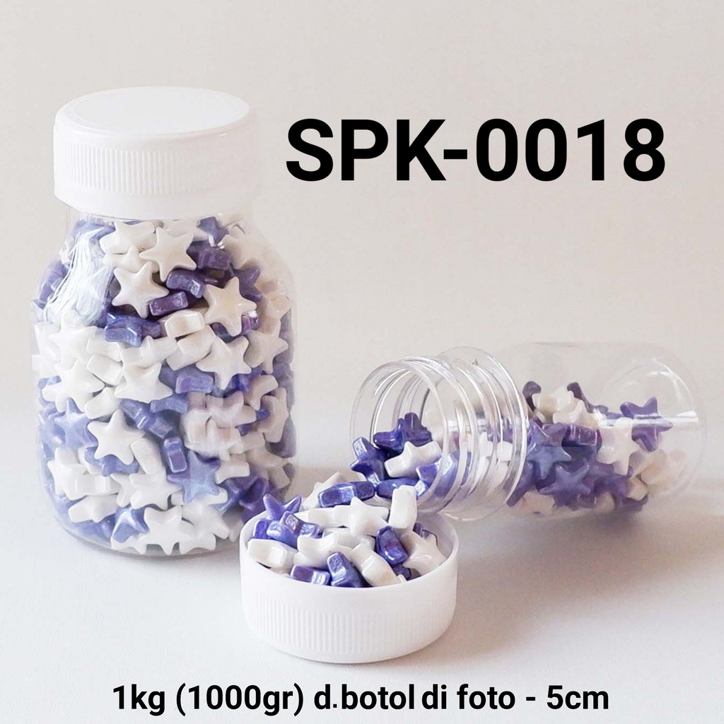 

SPK-0018 Sprinkles sprinkle sprinkel 1kg 1 kg kilo bintang putih ungu yamama baking grosir murah sprinkles cake dekorasi mutiara trimit decoration story sprinklestory sprinklesstory sprinkle story yamama baking