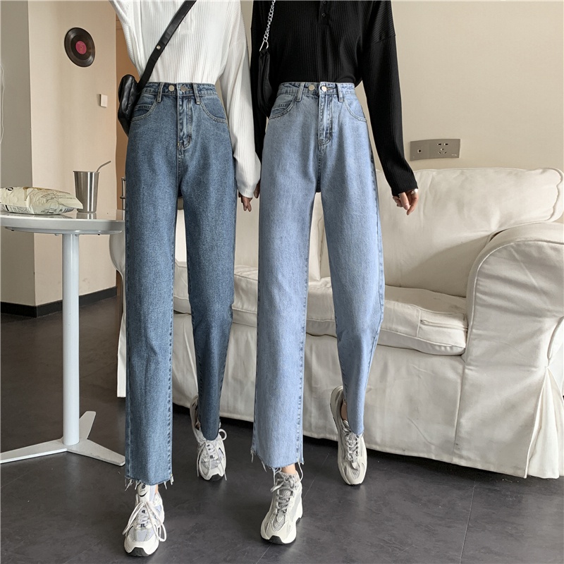 Jeans 866 - BOYFRIEND JEANS HIGH WAIST LULU (Unfinished)