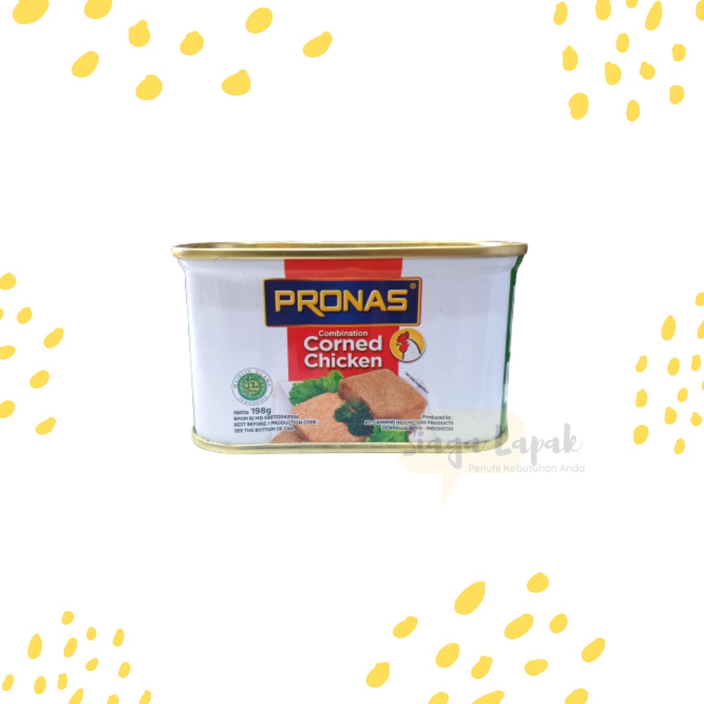 Pronas Kornet Ayam 198gr (Corned Chicken Can)