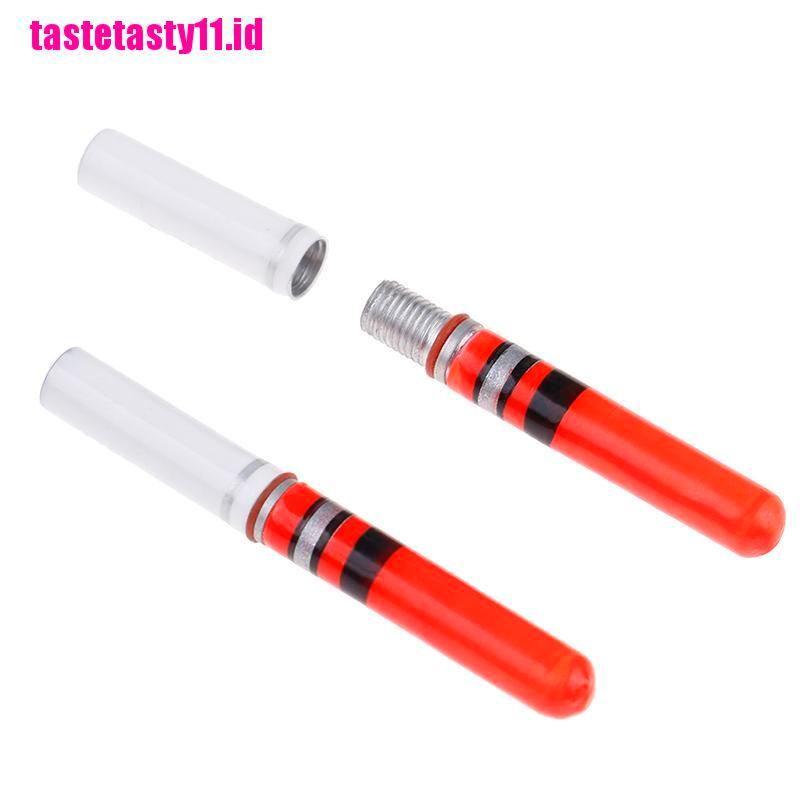 (TTID) 2pcs Stik Lampu Apung led luminous Untuk Memancing Malam Hari