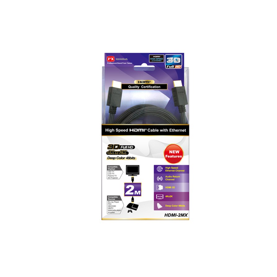 Kabel HDMI PX - PX HDMI Cable / HDMI-2MX - 2M