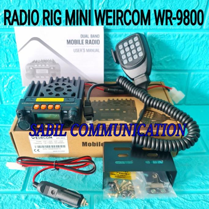 Radio Rig Mini Dualband Uv 8900 Rig Dualband Sprti Rig Mini Weirwei