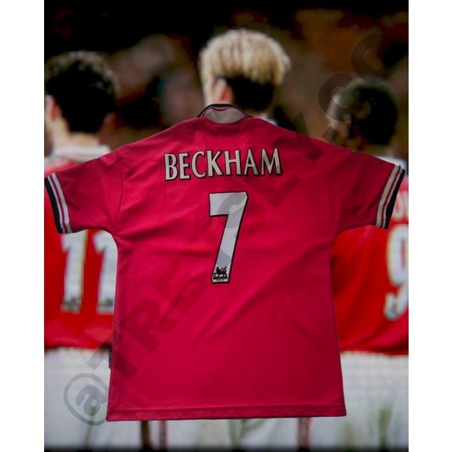 JERSEY VINTAGE MANCHESTER UNITED ORIGINAL 1999 (BECKHAM 7)