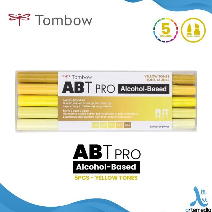 

[[COD]] Brush Pen Tombow ABT PRO Yellow Tones Dual Marker BERKUALITAS Kode 980