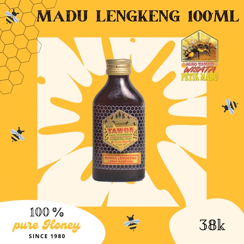 

MADU LENGKENG RIMBA RAYA 100 ML HONEY MADU MURNI KESEHATAN