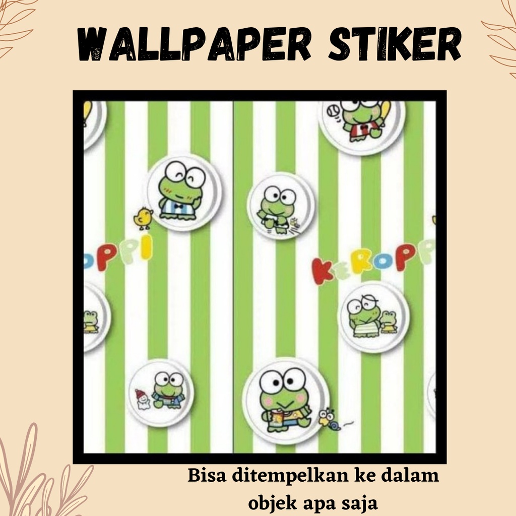 TERLARIS!! [3PCS 2KG] WALLPAPER ROLL / STICKER DINDING 45cm x 10meter RUANGAN