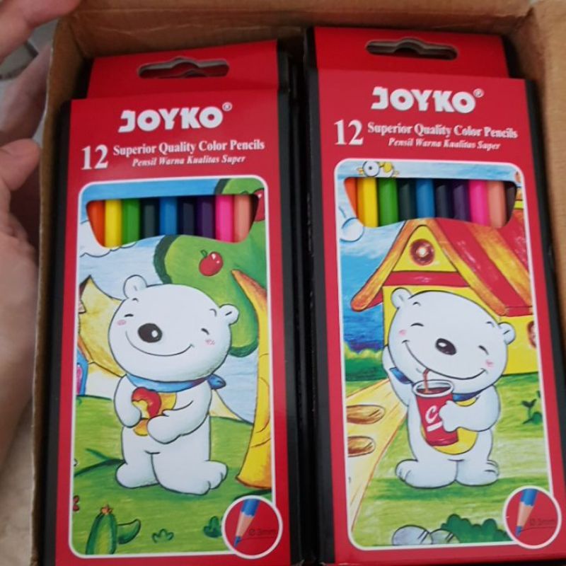 

PENSIL WARNA JOYKO CP-12PB CP-103 CP-100/ alat tulis sekolah kantor peralatan melukis