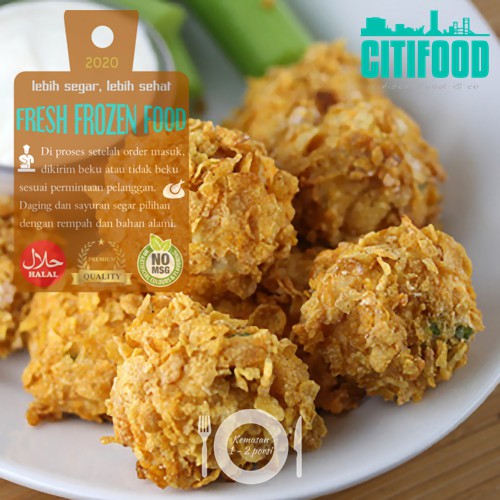 

Cornflakes Fish Popcorn | Popcorn Ikan Cornflakes | Frozen