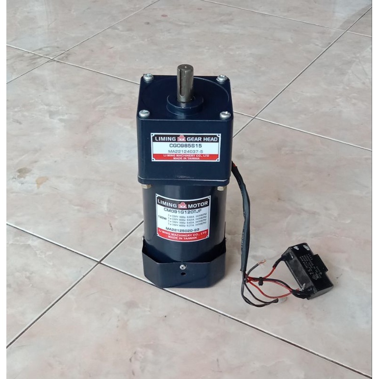 Ac Motor Gearbok LIMING 220V ~ 230V Ratio 1 : 15