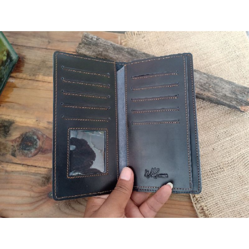 DOMPET PANJANG CLASSIC FULL KULIT SAPI ASLI