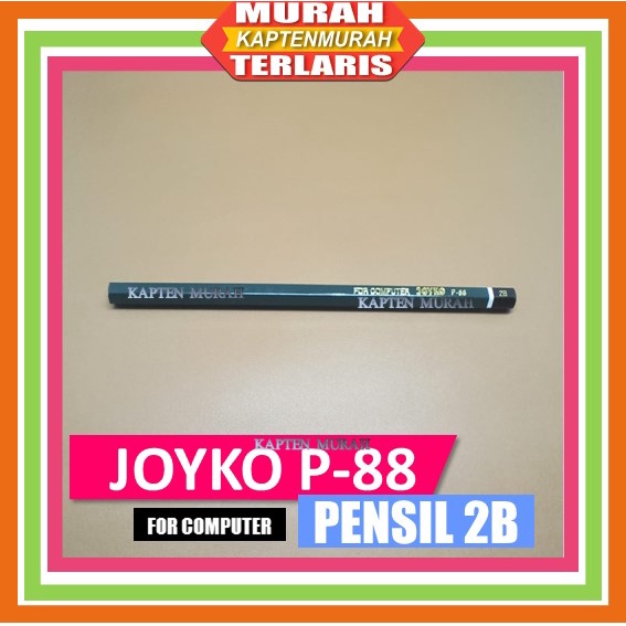 

JOYKO P88 Pensil 2B Joyko Pensil 2B Joyko P-88 Terbaru Spesial Promo Murah