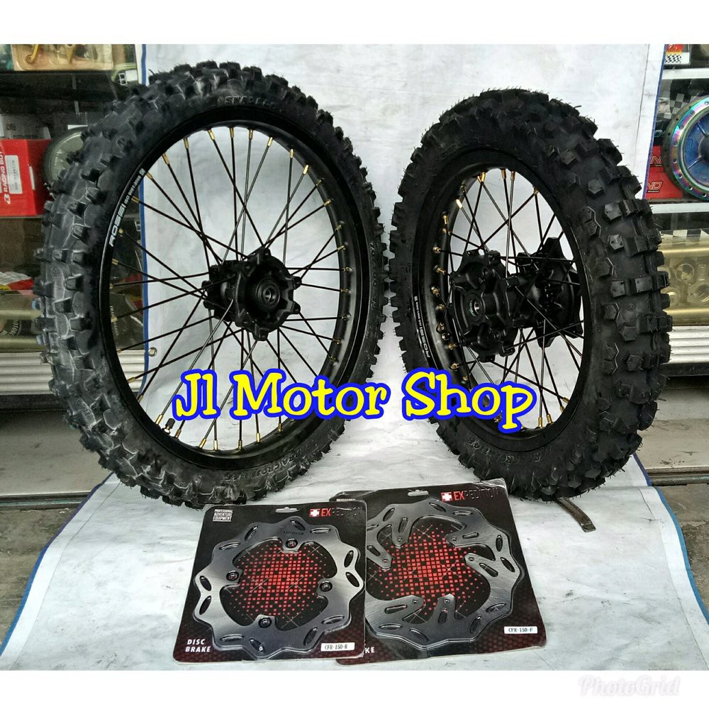 Paketan Velg Honda CRF 150 L Ring 18 21 16 19 - PaKaten Velg Cros
