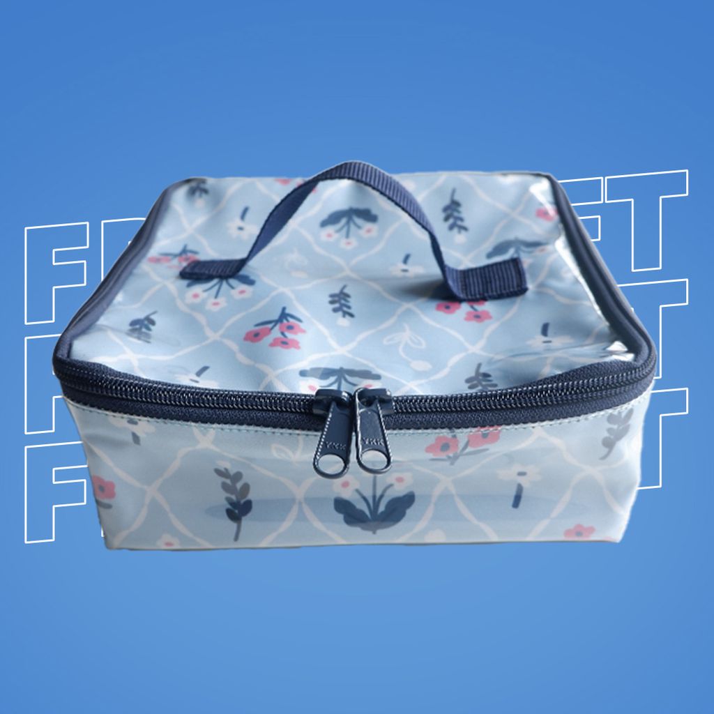 [GIFT] NIVEA x Kelly's Co SUPERBLOOM Vanity Bag - Blue