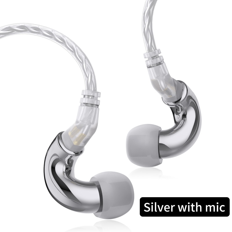 Blon Earphone In Ear Dinamis Mini Dengan Kabel Upgrade Bisa Dilepas Untuk Dj / Lari / Olahraga