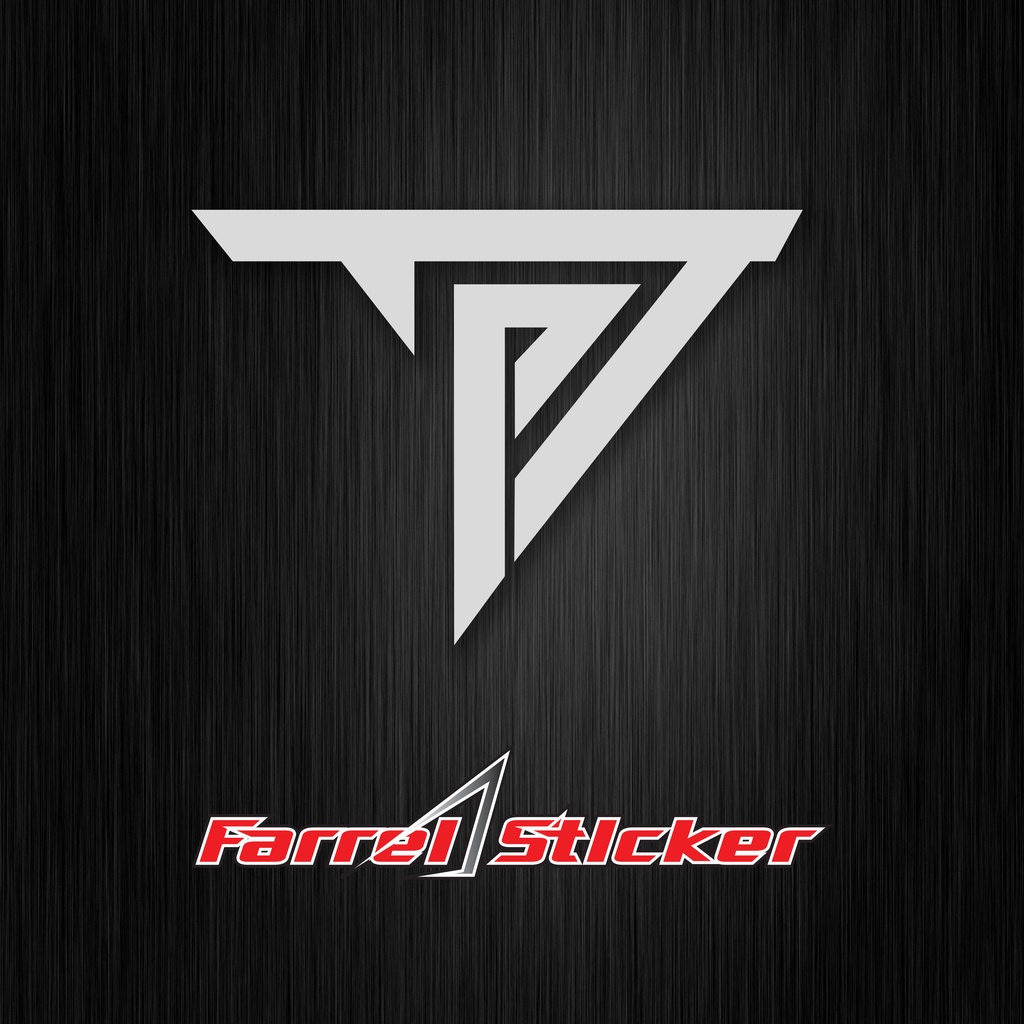 stiker LOGO TARGN Sticker LOGO TEAM AROGAN 7cm X 5CM