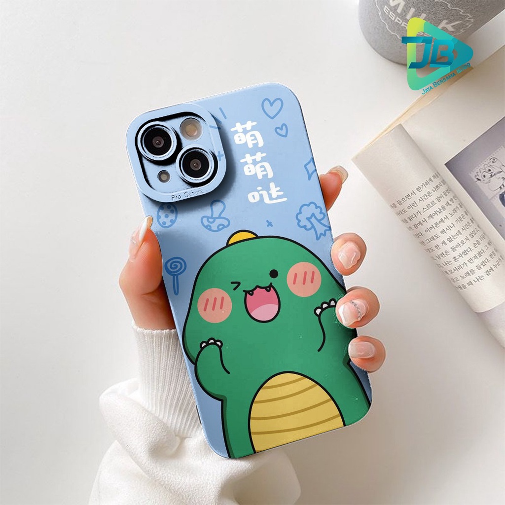 SOFTCASE PROCAMERA CUSTOM DINO OPPO VIVO SAMSUNG REALME XIAOMI IPHONE INFINIX FOR ALL TYPE JB5758