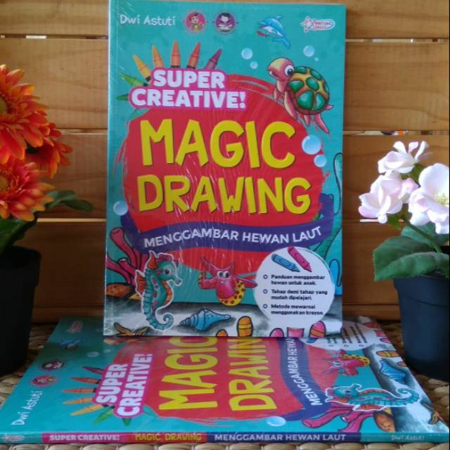 

SUPER CREATIVE! MAGIC DRAWING MENGGAMBAR HEWAN LAUT