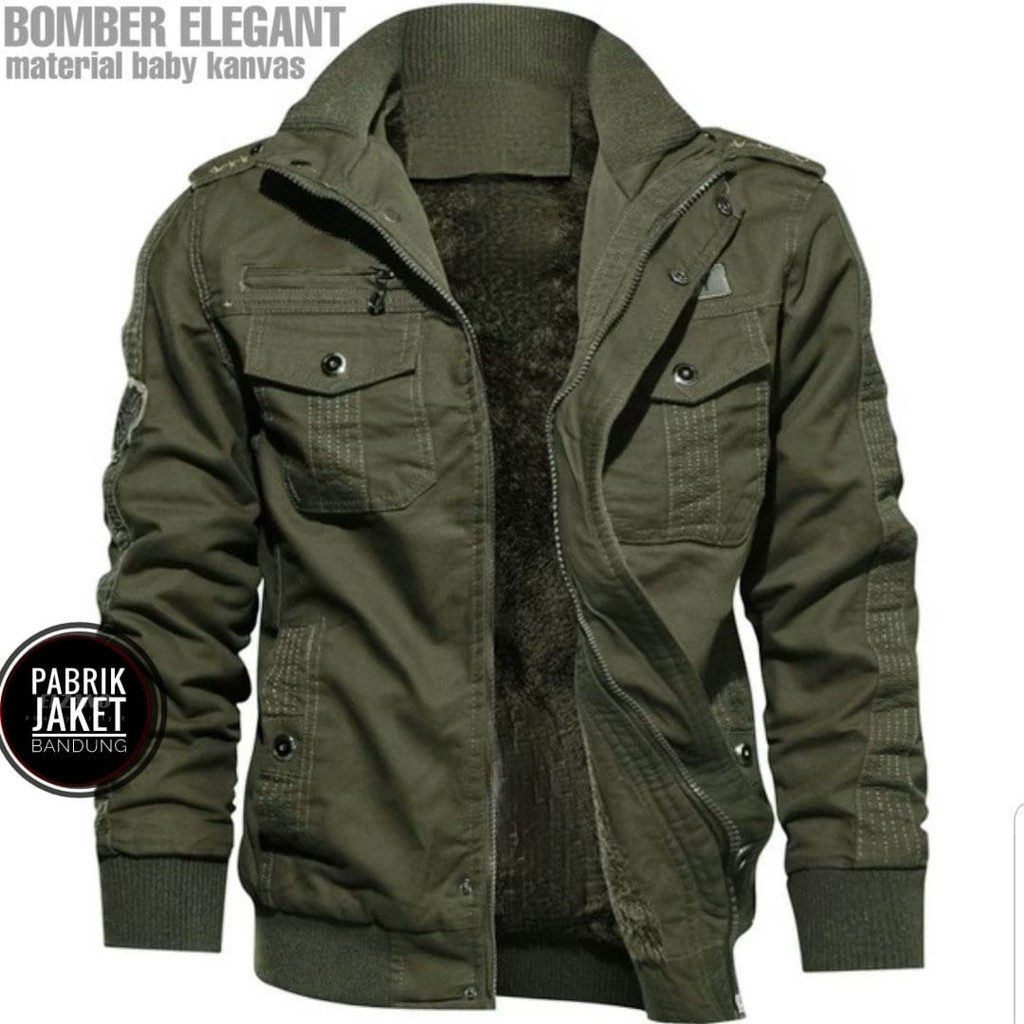 ELEGANT BOMBER || JAKET BOMBER PRIA #ELB