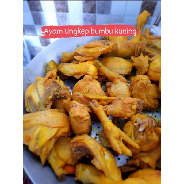

Ayam Ungkep bumbu kuning 1 ekor potong 4