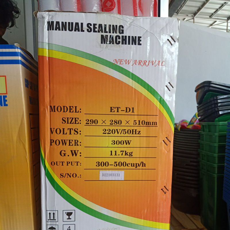 Manual sealing machine