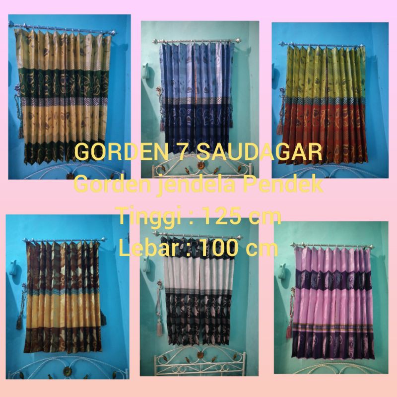 Gorden Jendela Pendek Kelambu Hordeng Jendela Korden Jendela Murah Bahan Tebal Dan Mudah Terjangkau