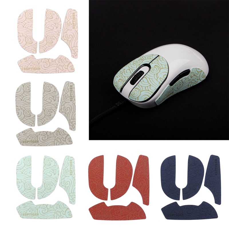 Stiker Grip Tape Samping Mouse Gaming Untuk VAXEE-AX Esports Tiger