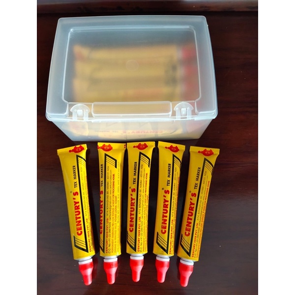 

Arm MARKPEN CENTURY TEX MARKER TEXTILE MARKER RED
