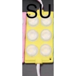 Modul 3030 6 LED SAMSUNG Tipe 7540 12V Warna biru / merah/ hijau / kuning - 100 Pcs