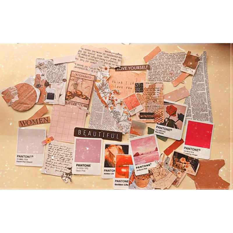 

STICKER AESTHETIC VINTAGE(30PCS)MURAH!