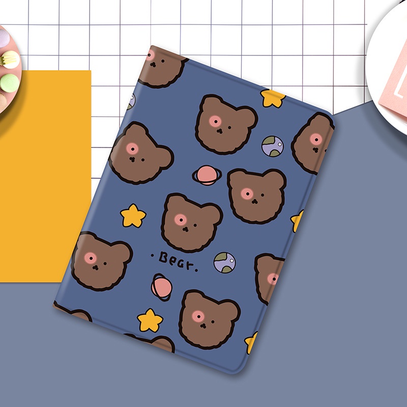 Case Pelindung Bahan Silikon Dengan Slot Pena Untuk Ipad 2021 10.2 Inch Mini6 11 Generasi 7 8