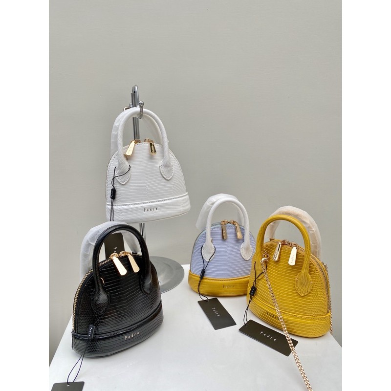 Pdro Mini Lizard Top Handle Bag