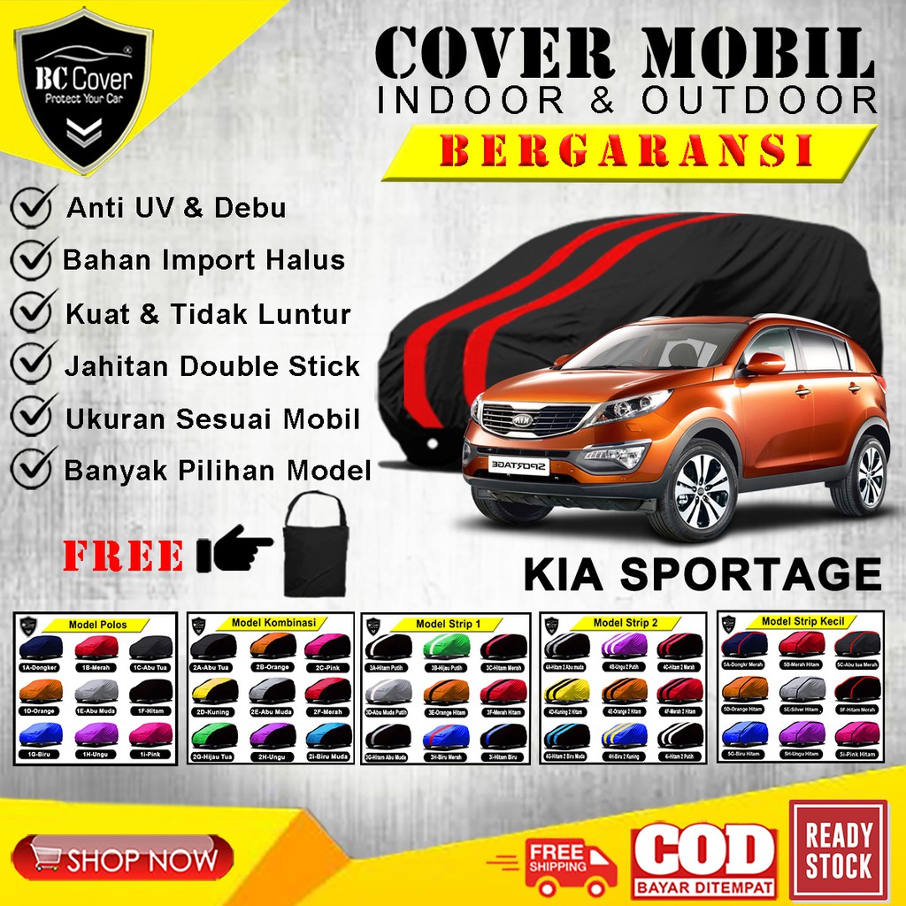 Body Cover Mobil KIA SPORTAGE Sarung Mobil Kia Sportage / Selimut Tutup Pelindung Jas Kerudung Mantol Mantel Penutup Mobil Kia Sportage Outdoor