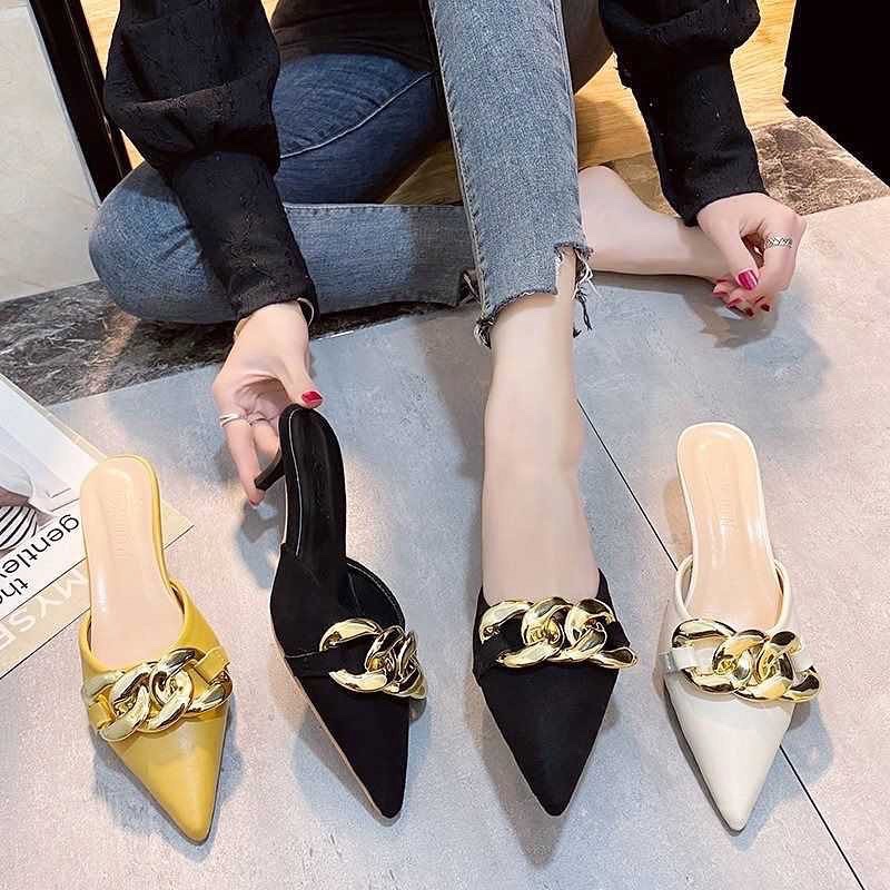 heels C303 sepatu wanita import realpict