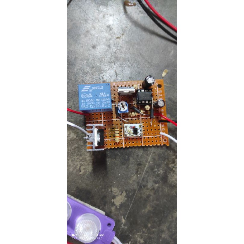 modul lampu kolong 2 fungsi blitz/manteng