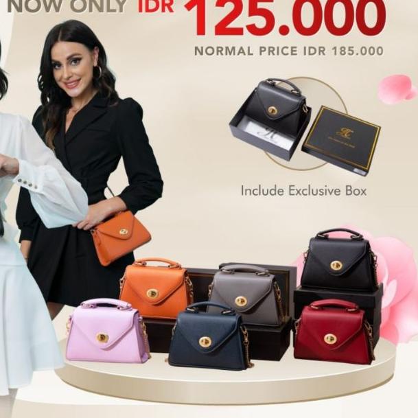 KEZIA BAG TAS CANTIK TERBARU FREE BOX EXCLUSIVE JIMSHONEY 100% ORIGINAL Ω