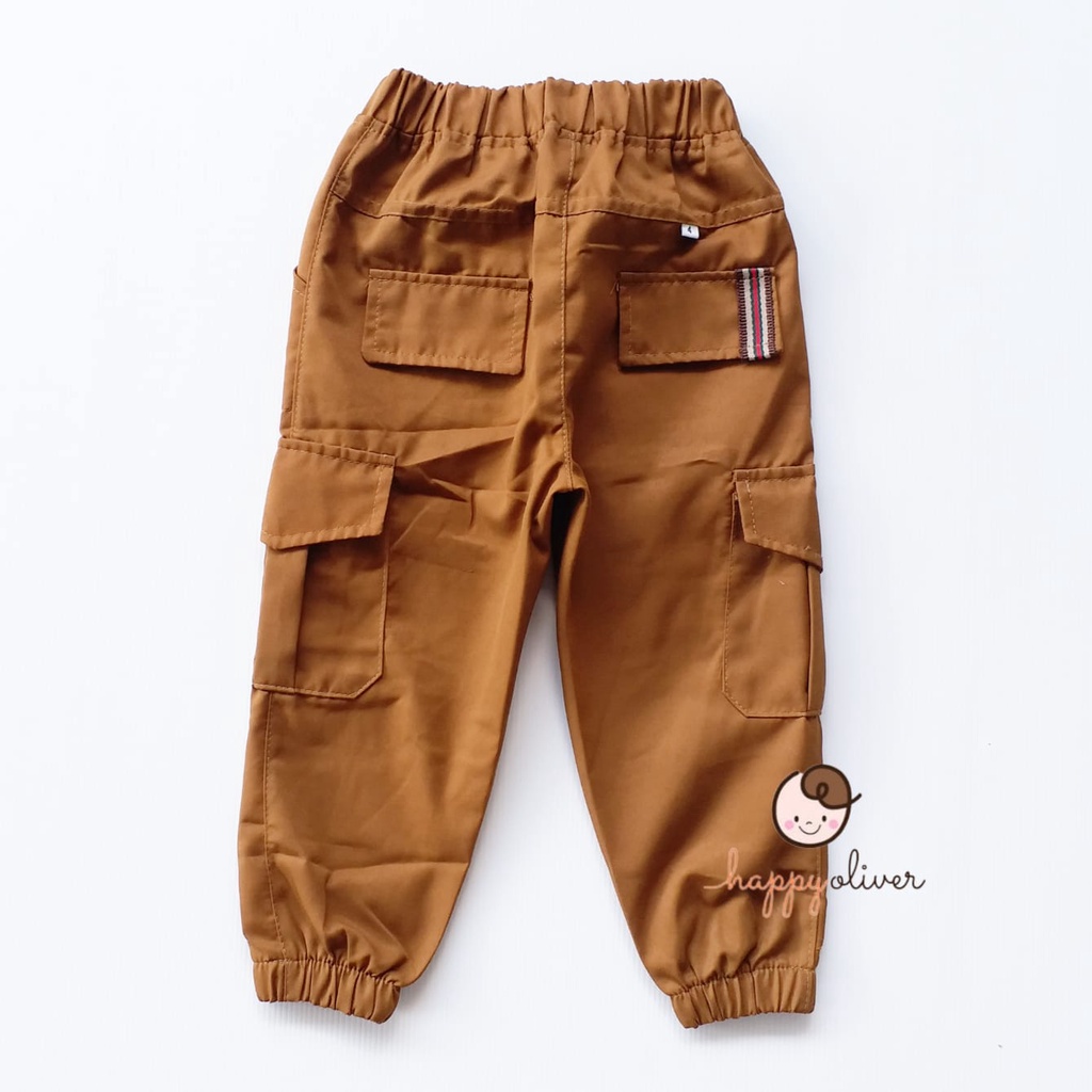 HappyOliver CELANA PANJANG CARGO A celana pants anak laki premium