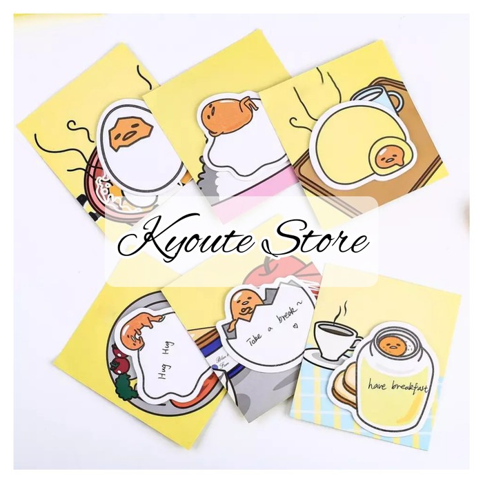 

Jual Sticky Notes Lucu Bentuk Telur Gudetama Jepang - Satu Berkualitas