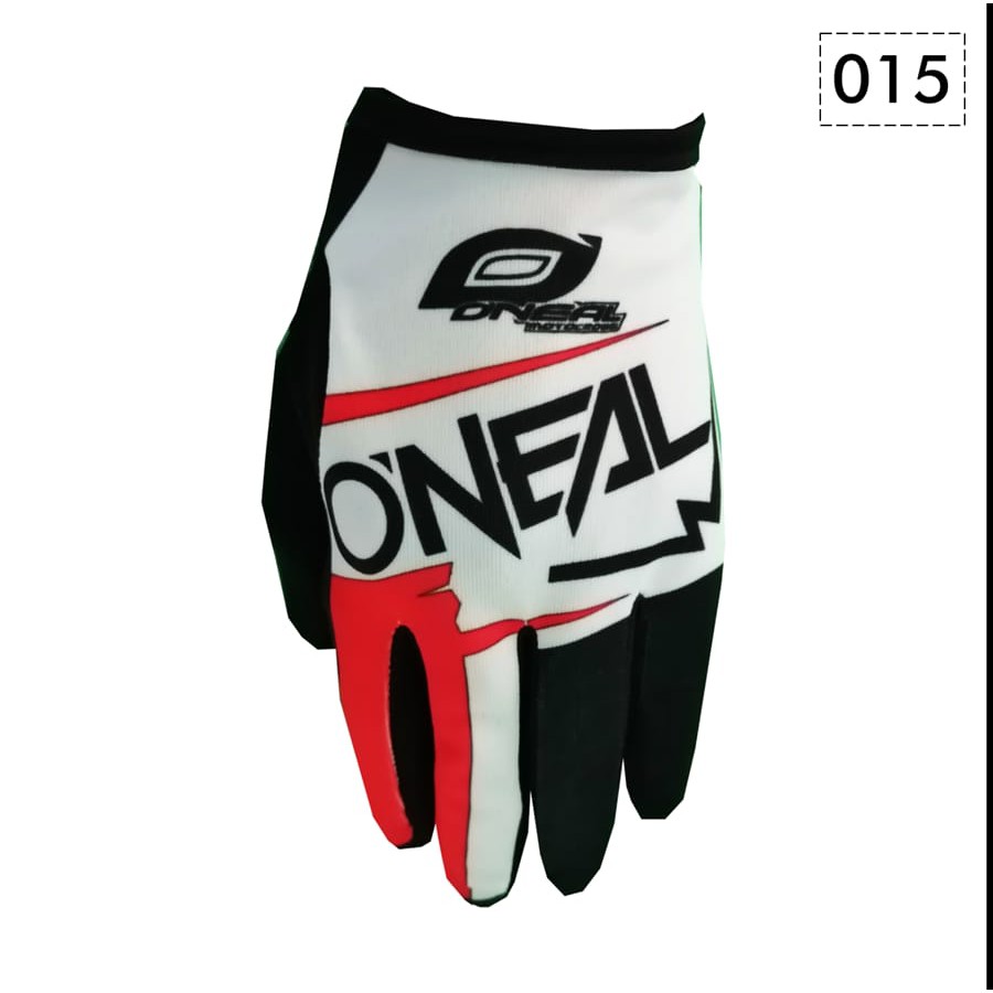 jerseyset cross , sepatu trail &amp; sarung tangan motor cross trail FULSET oneal merah hitam