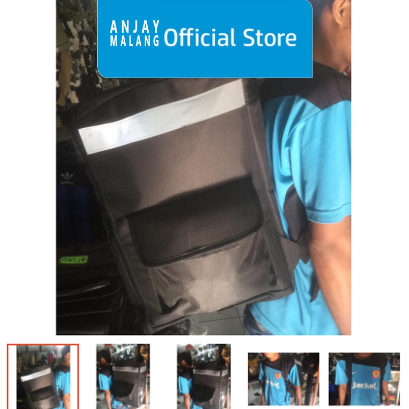ANjayMalang Promo tas ransel tas gofood Loren ABRI.