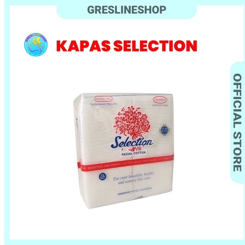 KAPAS WAJAH SELECTION 35gram kapas kecantikan (KAPAS WAJAH)